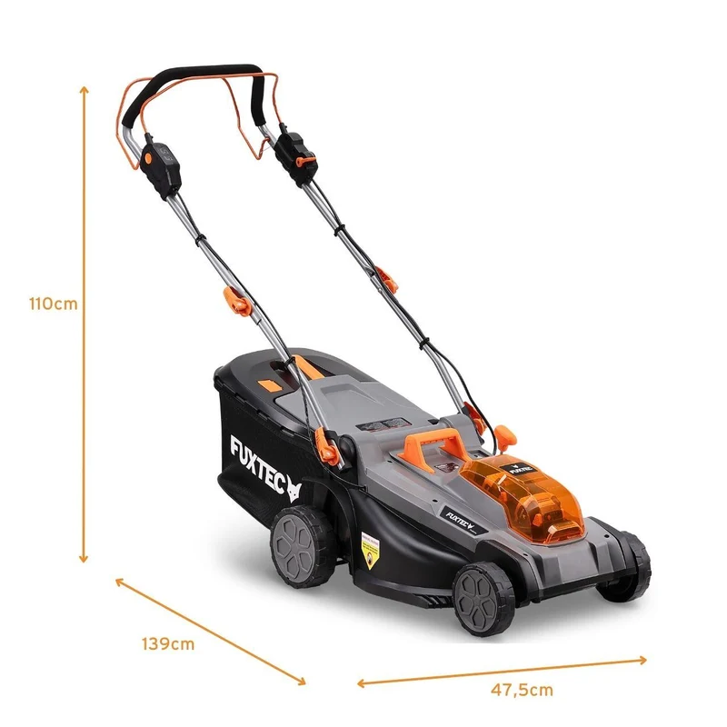 FUXTEC 40V Akku Rasenmäher FX-E2RM43PRO SET