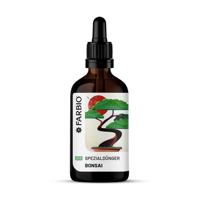 100ml FARBIO® Bonsai Dünger | Flüssigdünger für gesundes Wachstum | kräftige Wurzeln