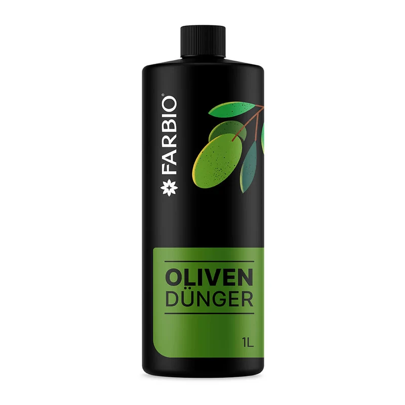 FARBIO® Oliven Dünger | Flüssigdünger für Olivenbaum & mediterrane Pflanzen