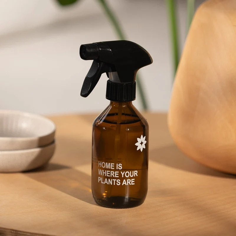 FARBIO® Sprühflasche aus Glas - Home is where your Plants are