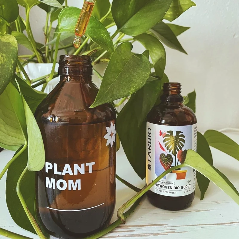 FARBIO® Sprühflasche aus Glas - Home is where your Plants are