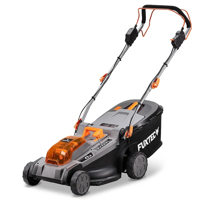 B-WARE Akku Rasenmäher FX-E2RM43PRO Set mit flexiblem Antrieb