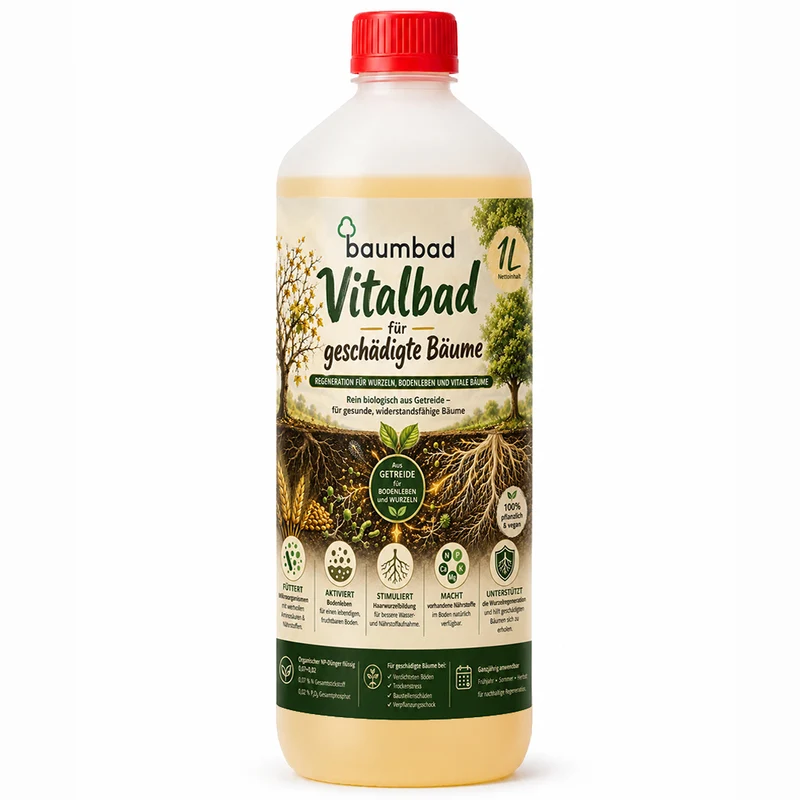 baumbad Flüssigdünger - Vitalbad - Regeneration für geschädigte Bäume 1 Liter