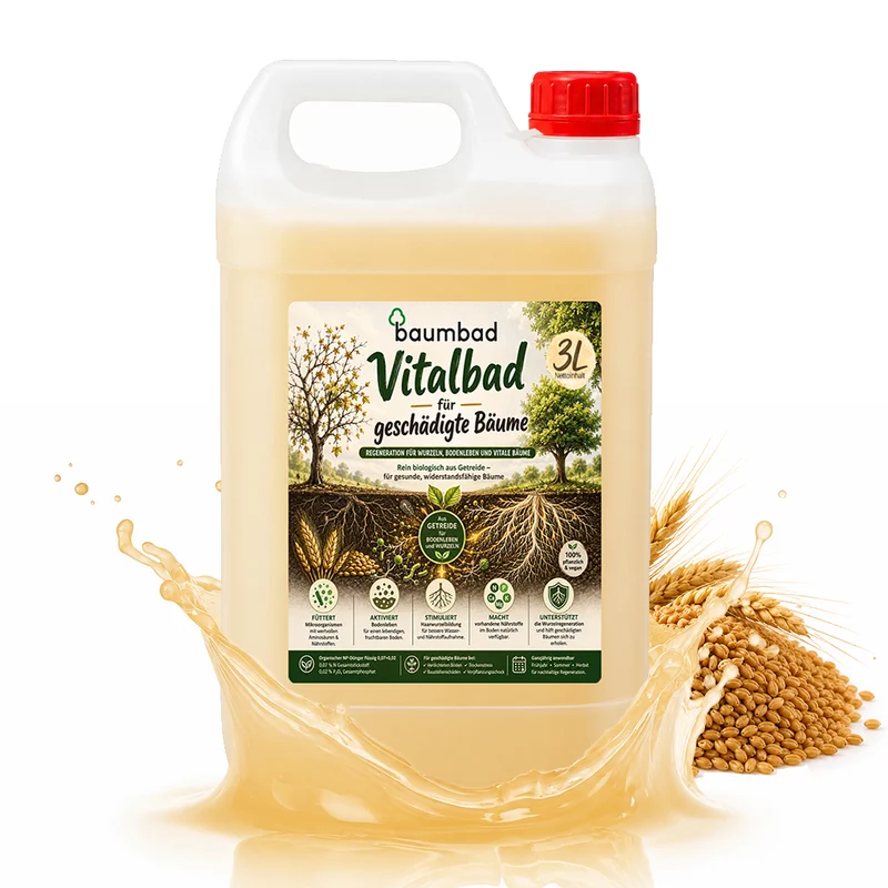 baumbad Flüssigdünger - Vitalbad - Regeneration für geschädigte Bäume 3 Liter
