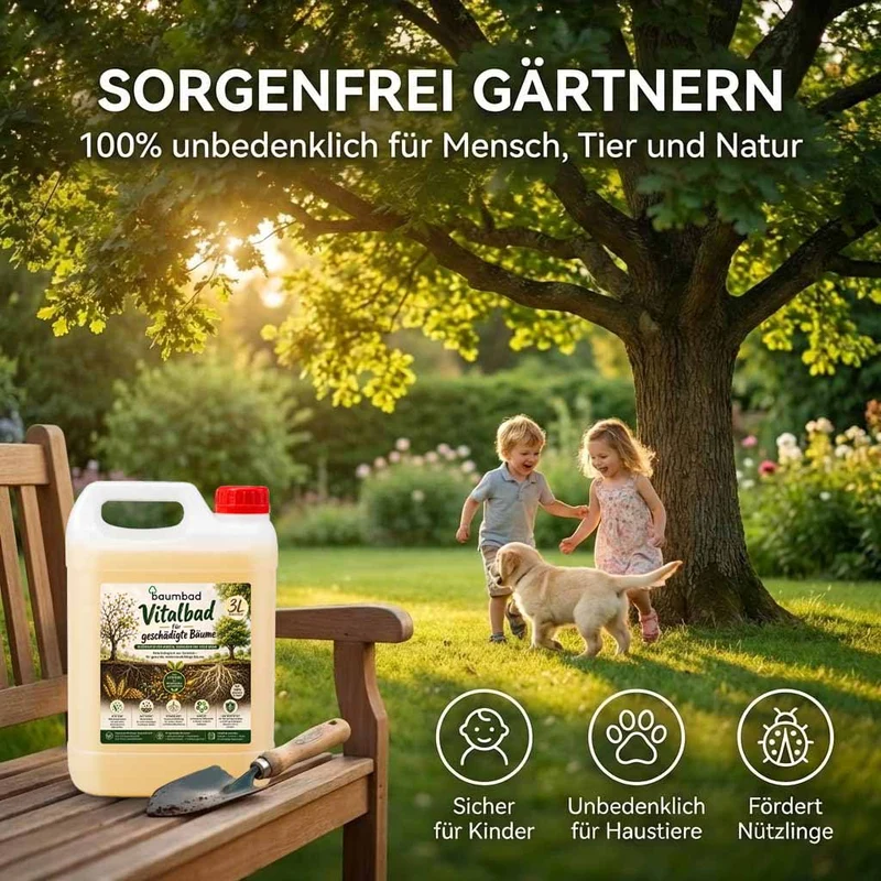 baumbad Flüssigdünger - Vitalbad - Regeneration für geschädigte Bäume 3 Liter