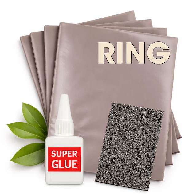 Reparaturset RING – Nachhaltige Flicken inkl. Kleber & Anleitung