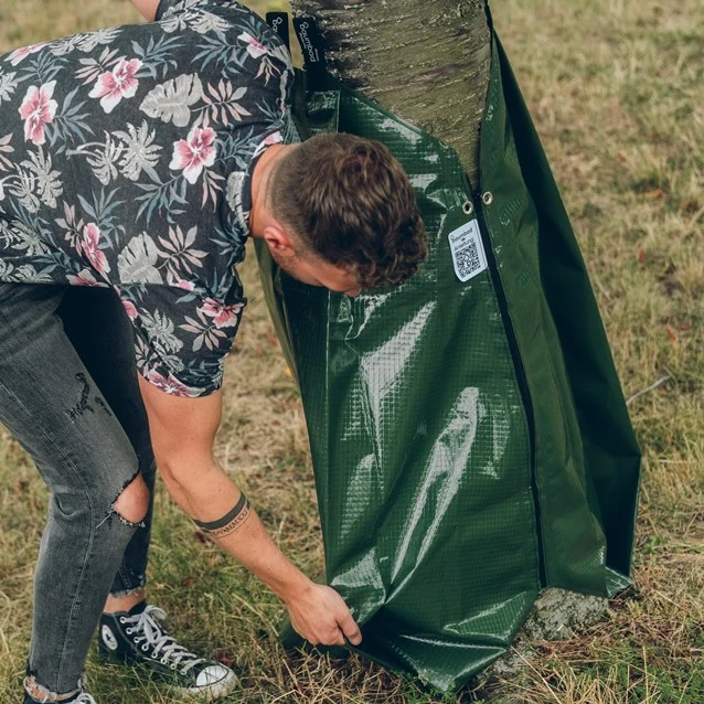 5er Pack baumbad XL Premium PE Baumbewässerungssäcke 100L aus Polyethylen