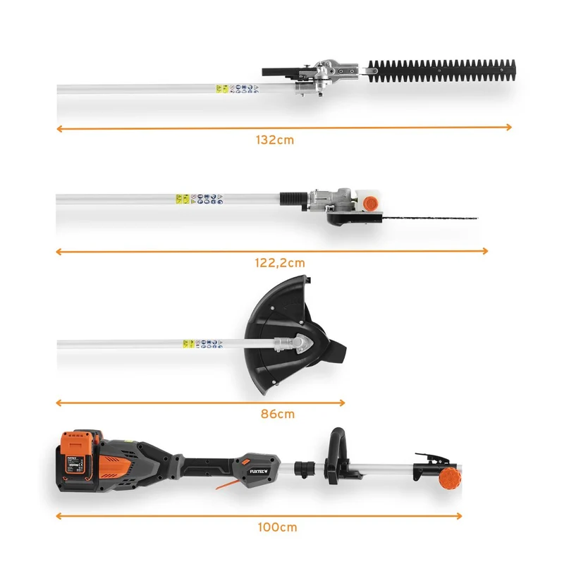B-WARE 3in1 Multitool 40V FX-E2MTSET mit 2 Akkus