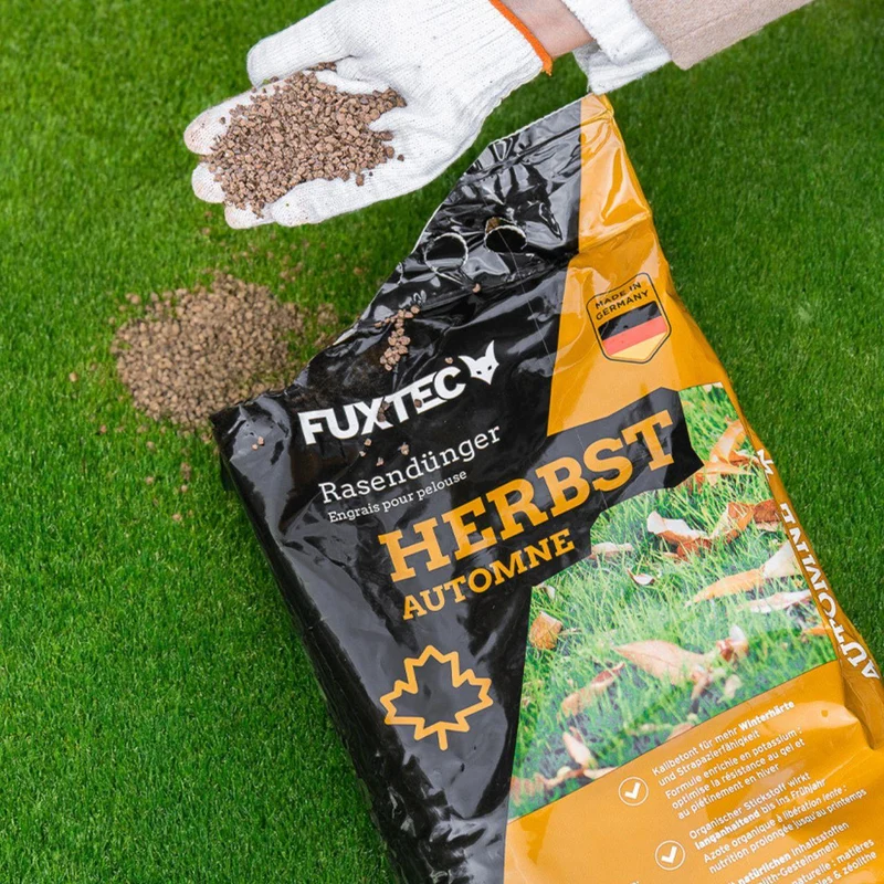 FUXTEC Herbstrasendünger FX-RDH10 10kg für 500m²