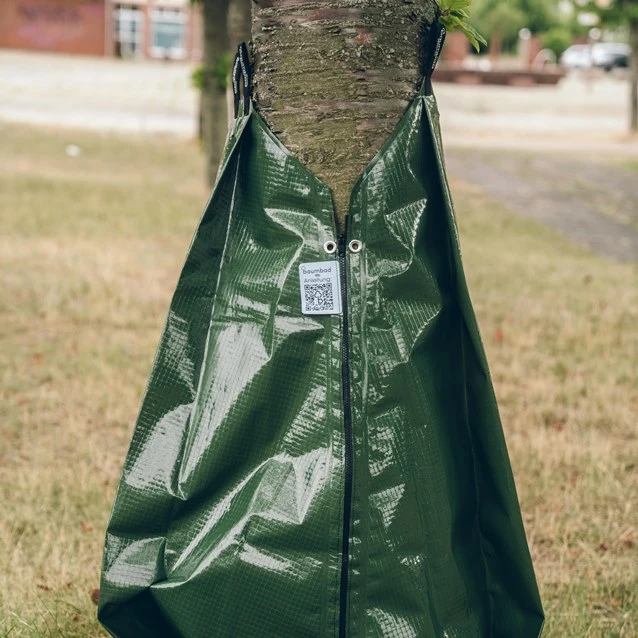 10er Pack baumbad Premium PE Wassersack für Bäume 75L aus Polyethylen