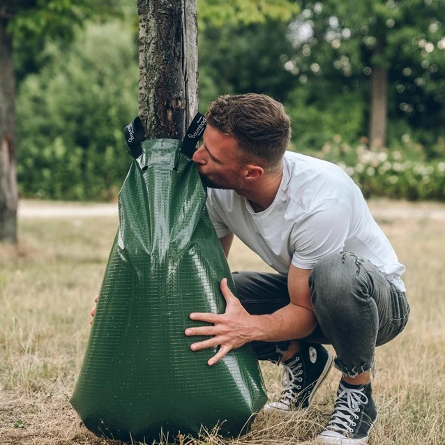 5er Pack baumbad Premium PE Baumbewässerungssack 75L aus Polyethylen