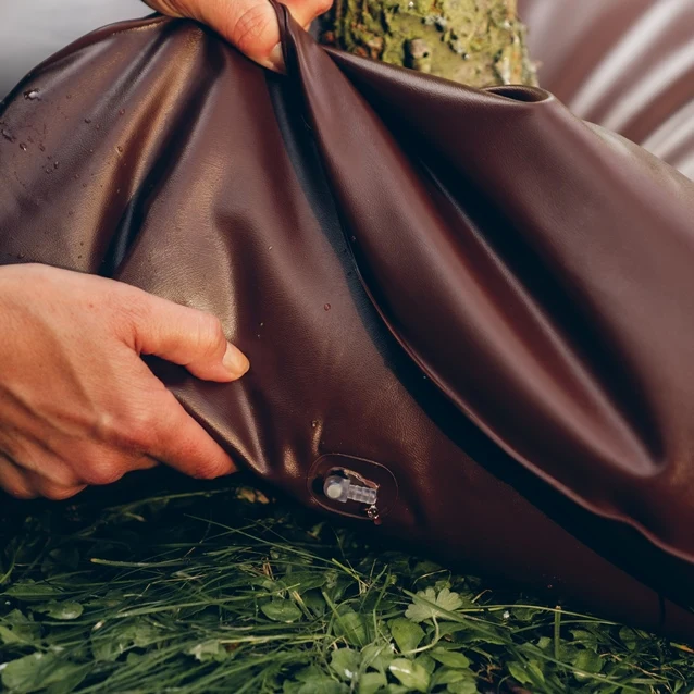 baumbad Premium Gießring 55L zur Langzeitbewässerung von Bäumen, Sträuchern und Hecken