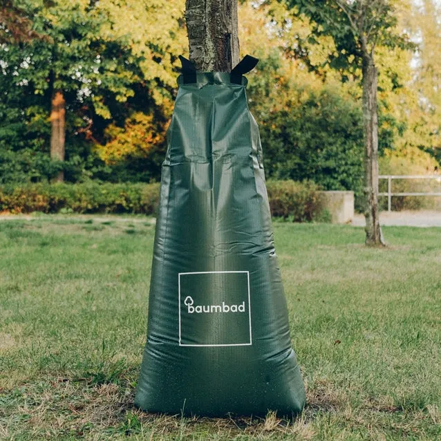 5er Pack baumbad XL Premium Bewässerungssäcke für Bäume 100L