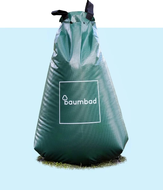 baumbad Premium Bewässerungsbeutel 75L zur Langzeit Baumbewässerung