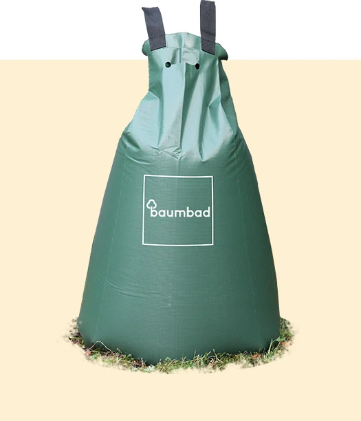 5er Pack baumbad Premium Bewässerungsbeutel 75 Liter zum Baum gießen