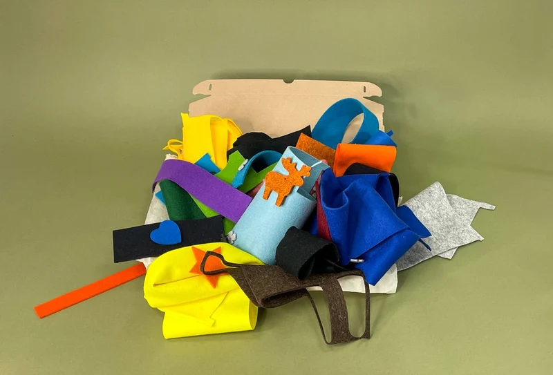Überraschungsbox Bastelfilz