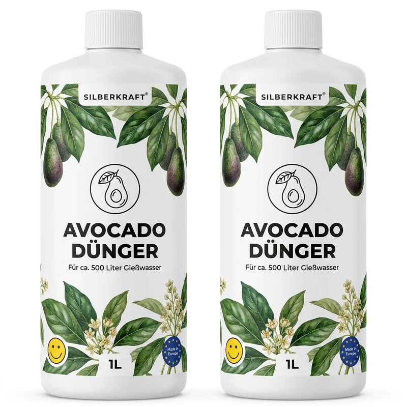 Avocado Dünger - Mineralischer NPK Flüssigdünger mit Stickstoff - Dünger für Avocado - Persea Dünger