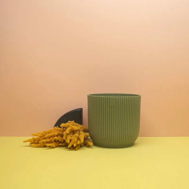 ÜBERTOPF ELHO VIBES FOLD RUND FERNGRÜN