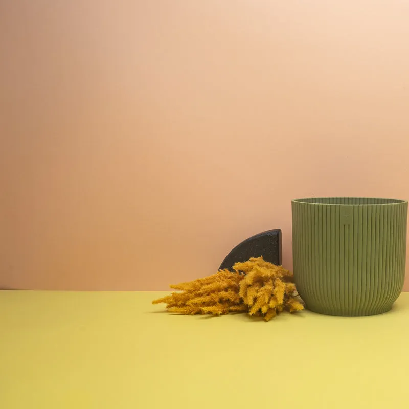 ÜBERTOPF ELHO VIBES FOLD RUND FERNGRÜN