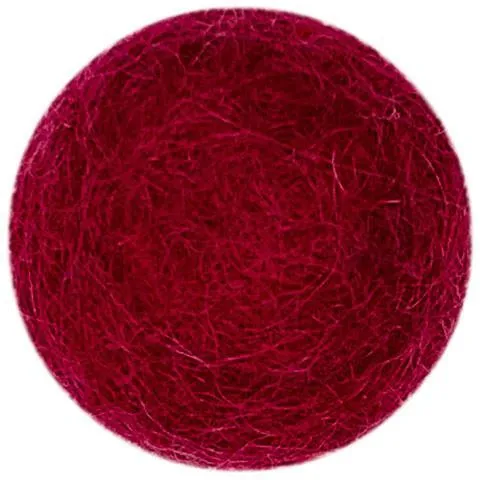 Handgemachte Filzplatten aus 100 % Schurwolle (20 × 30 cm)