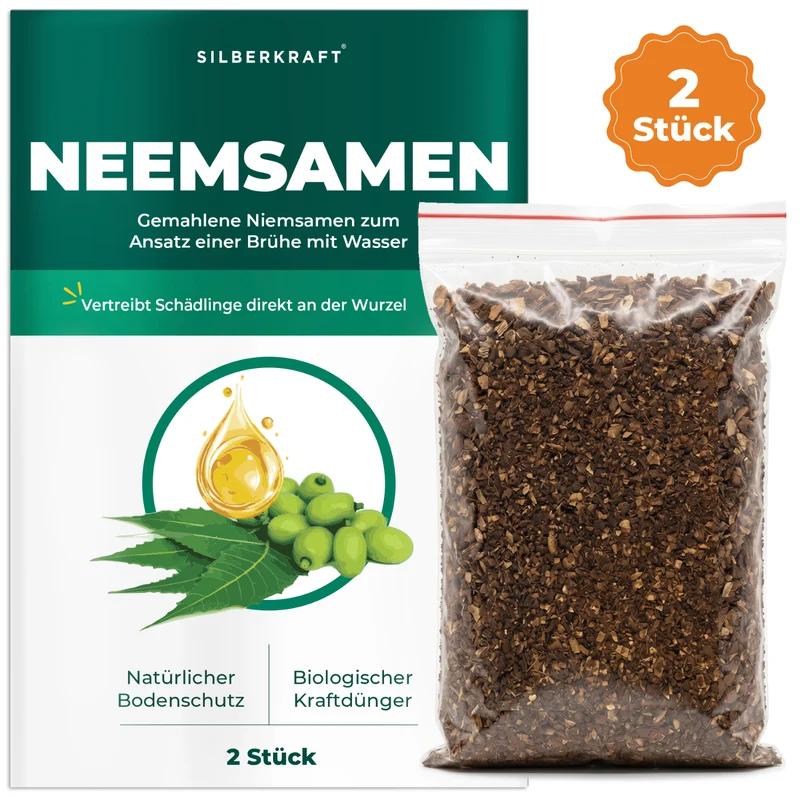 Neemsamen – Gemahlene Neemsamen zur natürlichen Schädlingsbekämpfung