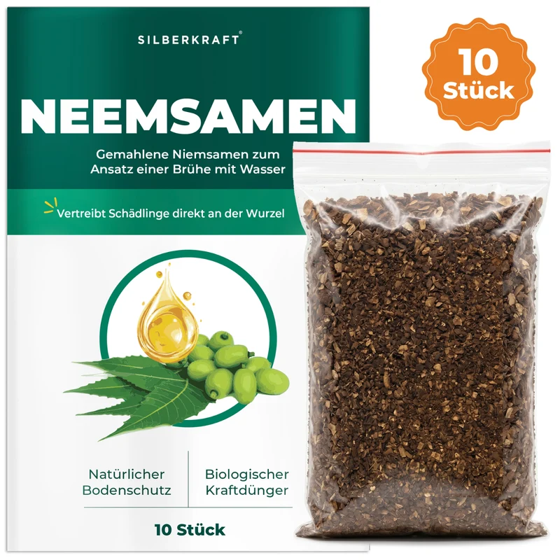 Neemsamen – Gemahlene Neemsamen zur natürlichen Schädlingsbekämpfung