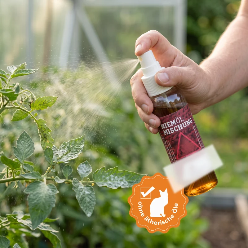 BIp Niemölmischung ohne ätherische Öle 10 qm – Neemöl-Spray für Pflanzen, katzenfreundlich