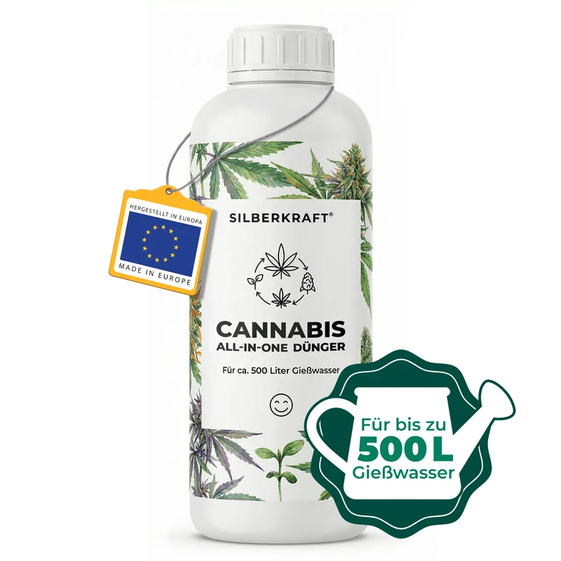 Cannabis-All-In-One-Dünger - Mineralischer NPK Flüssigdünger 3-5-7 mit Stickstoff - Dünger für Cannabis All In One