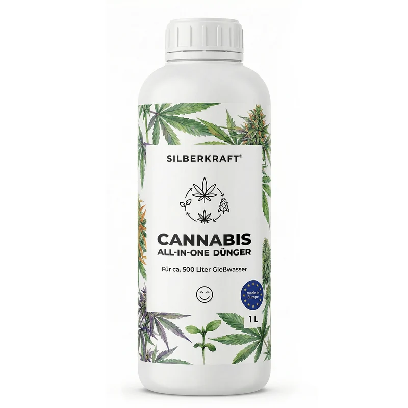 Cannabis-All-In-One-Dünger - Mineralischer NPK Flüssigdünger 3-5-7 mit Stickstoff - Dünger für Cannabis All In One