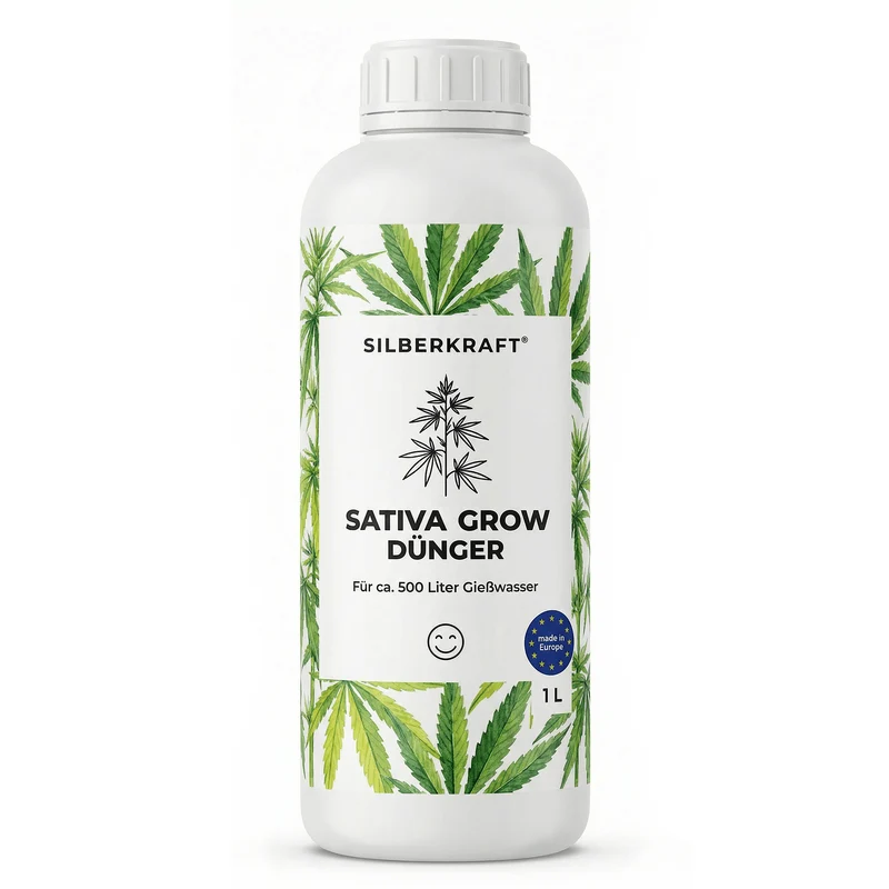 Sativa-Grow-Dünger - Mineralischer NPK Flüssigdünger 3-5-7 mit Stickstoff - Dünger für Sativa Grow