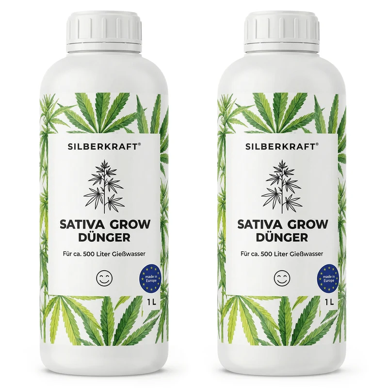 Sativa-Grow-Dünger - Mineralischer NPK Flüssigdünger 3-5-7 mit Stickstoff - Dünger für Sativa Grow
