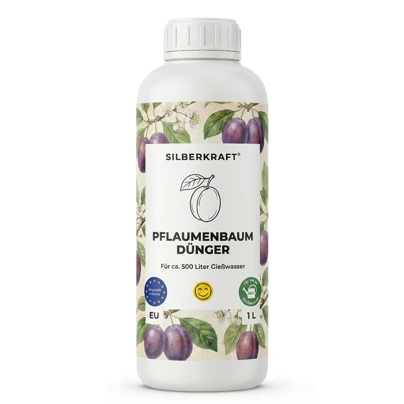 Pflaumenbaum Dünger - Mineralischer NPK Flüssigdünger mit Stickstoff - Dünger für Pflaumenbaum - Prunus domestica Dünger