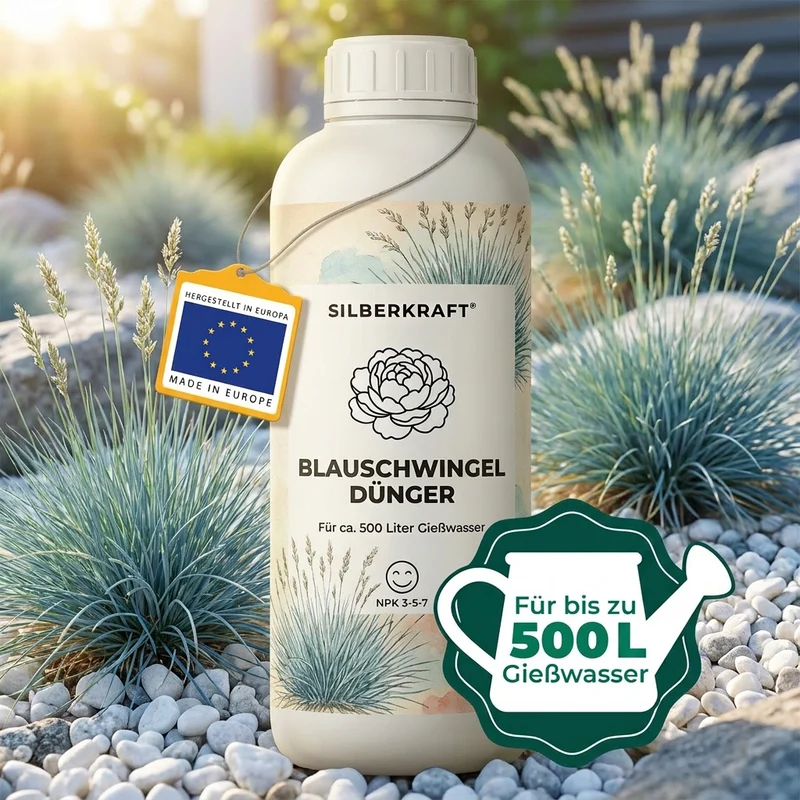 Blauschwingel Dünger - Mineralischer NPK Flüssigdünger mit Stickstoff - Dünger für Blauschwingel - Festuca glauca Dünger