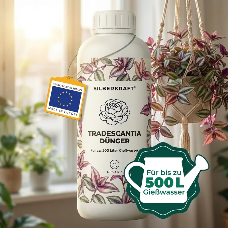 Tradescantia Dünger - Mineralischer NPK Flüssigdünger mit Stickstoff - Dünger für Tradescantia - Dreimasterblume Dünger