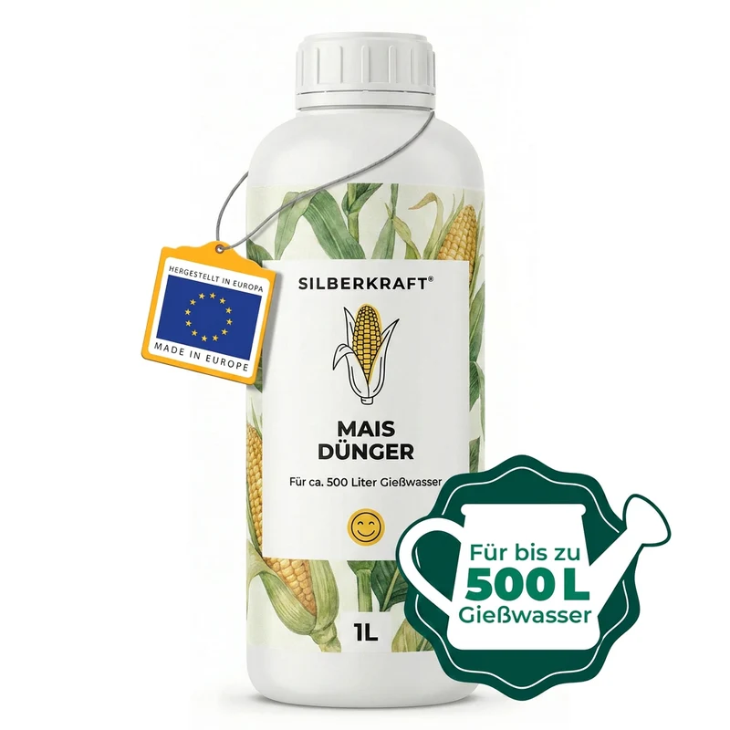 Mais Dünger - Mineralischer NPK Flüssigdünger mit Stickstoff - Dünger für Mais - Zea mays Dünger