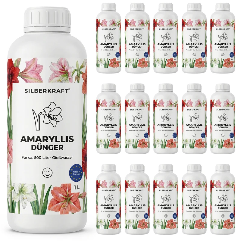 Amaryllis-Dünger - Mineralischer NPK Flüssigdünger 3-5-7 mit Stickstoff - Dünger für Amaryllis