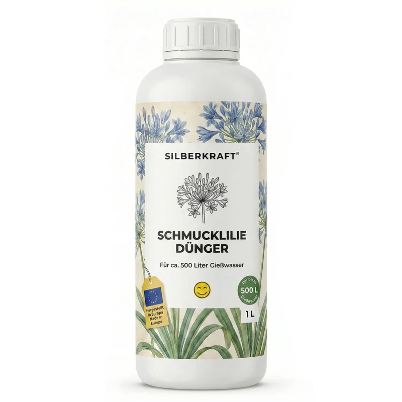 Schmucklilie Dünger - Mineralischer NPK Flüssigdünger mit Stickstoff - Dünger für Schmucklilie - Agapanthus Dünger