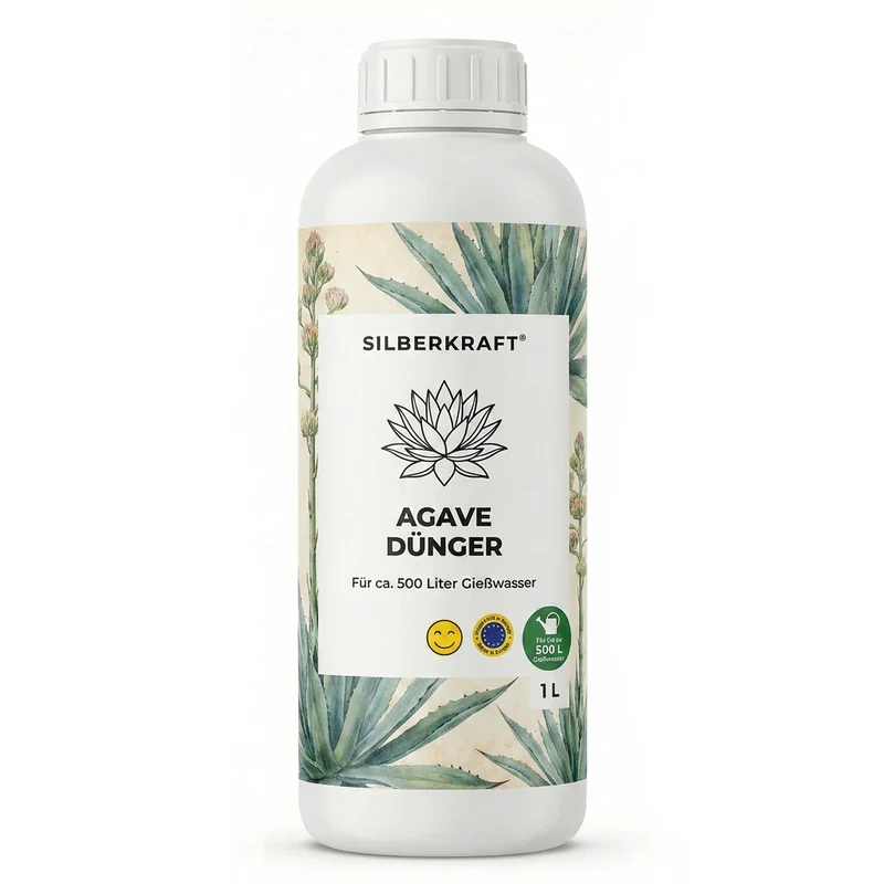 Agave Dünger - Mineralischer NPK Flüssigdünger mit Stickstoff - Dünger für Agave - Agavengewächse Dünger