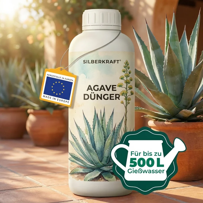 Agave Dünger - Mineralischer NPK Flüssigdünger mit Stickstoff - Dünger für Agave - Agavengewächse Dünger