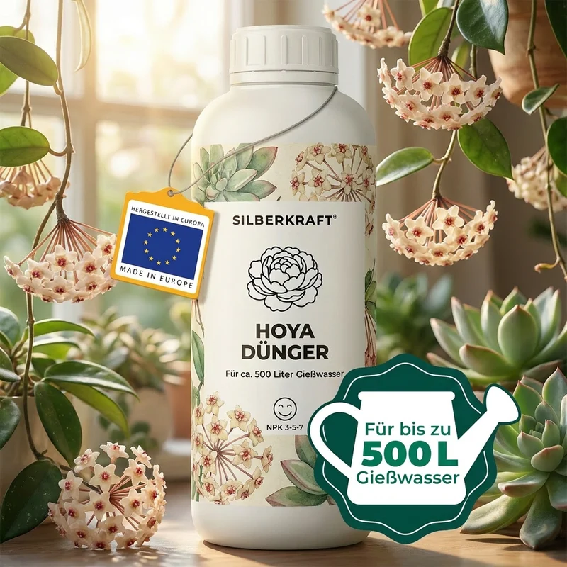 Hoya Dünger - Mineralischer NPK Flüssigdünger mit Stickstoff - Dünger für Hoya - Wachsblumen Dünger