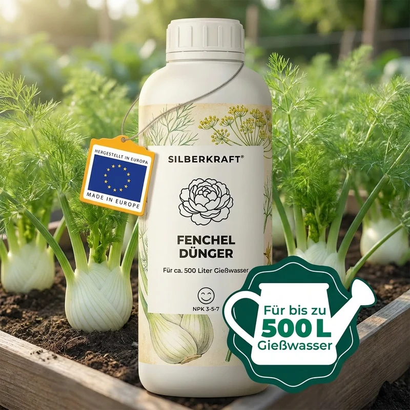 Fenchel Dünger - Mineralischer NPK Flüssigdünger mit Stickstoff - Dünger für Fenchel - Foeniculum vulgare Dünger