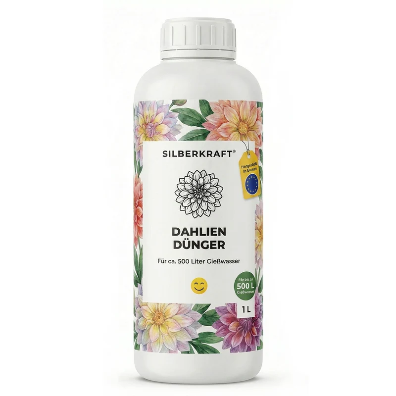 Dahlien Dünger - Mineralischer NPK Flüssigdünger mit Stickstoff - Dünger für Dahlien - Dahlia Dünger