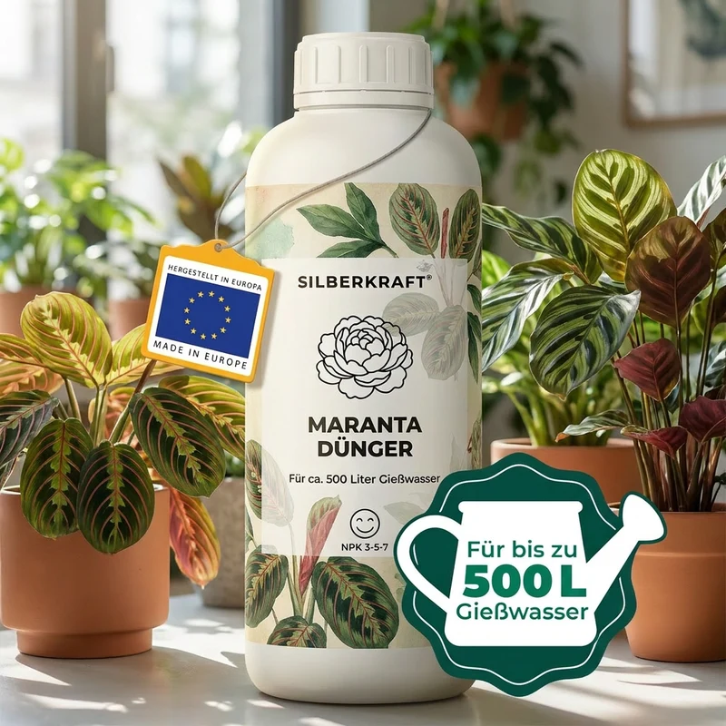Maranta Dünger - Mineralischer NPK Flüssigdünger mit Stickstoff - Dünger für Maranta - Pfeilwurz Dünger