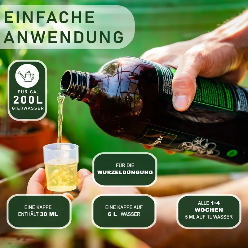Gemüsegarten Dünger Set — Universal, Beere & Obstbaum, Kräuter (3× 1L Bio)