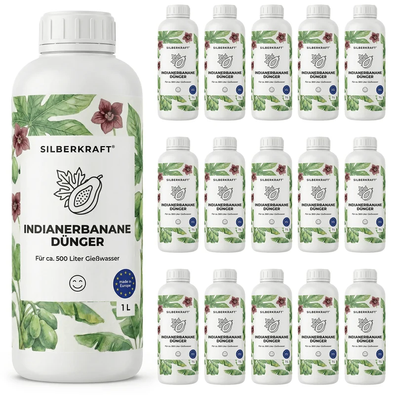Indianerbanane-Dünger - Mineralischer NPK Flüssigdünger 10-8-8 mit Stickstoff - Dünger für Indianerbanane