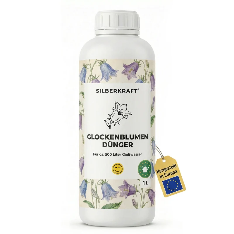 Glockenblumen Dünger - Mineralischer NPK Flüssigdünger mit Stickstoff - Dünger für Glockenblumen - Campanula Dünger