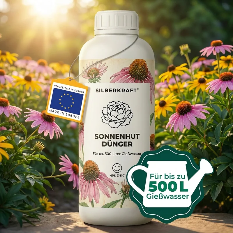 Sonnenhut Dünger - Mineralischer NPK Flüssigdünger mit Stickstoff - Dünger für Sonnenhut - Echinacea Dünger
