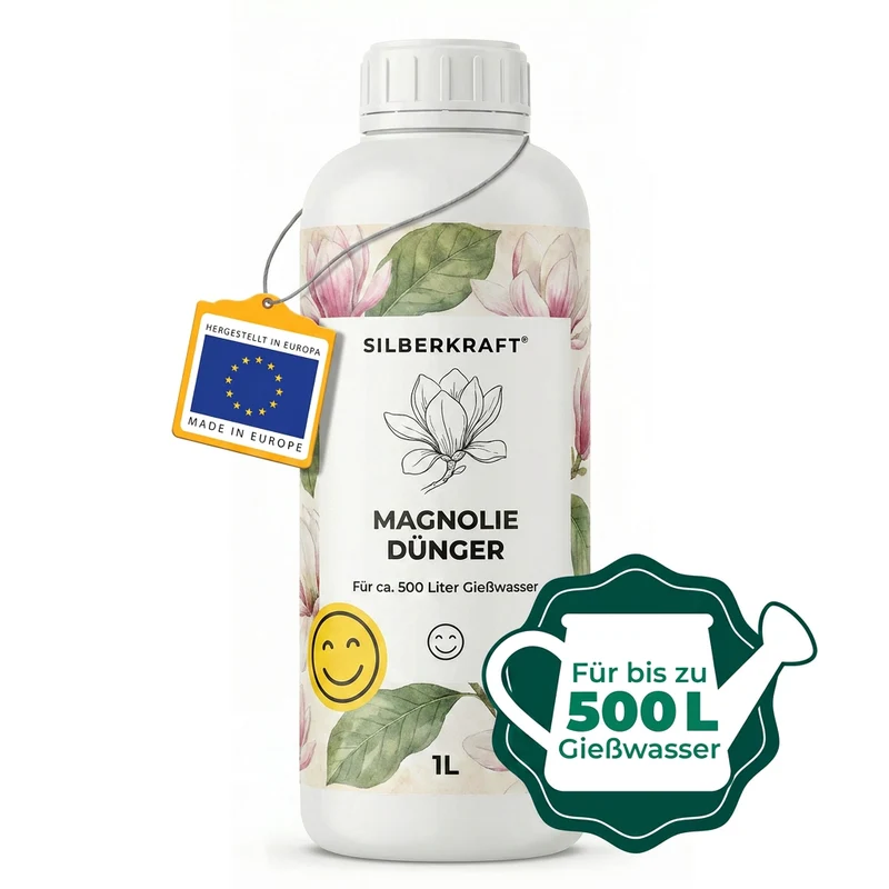 Magnolie Dünger - Mineralischer NPK Flüssigdünger mit Stickstoff - Dünger für Magnolie - Tulpenmagnolie Dünger
