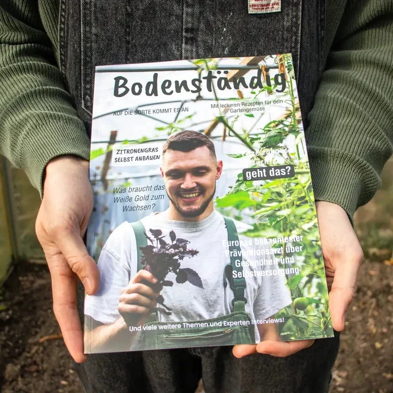 Gartenzeitschrift Bodenständig die zweite Ausgabe