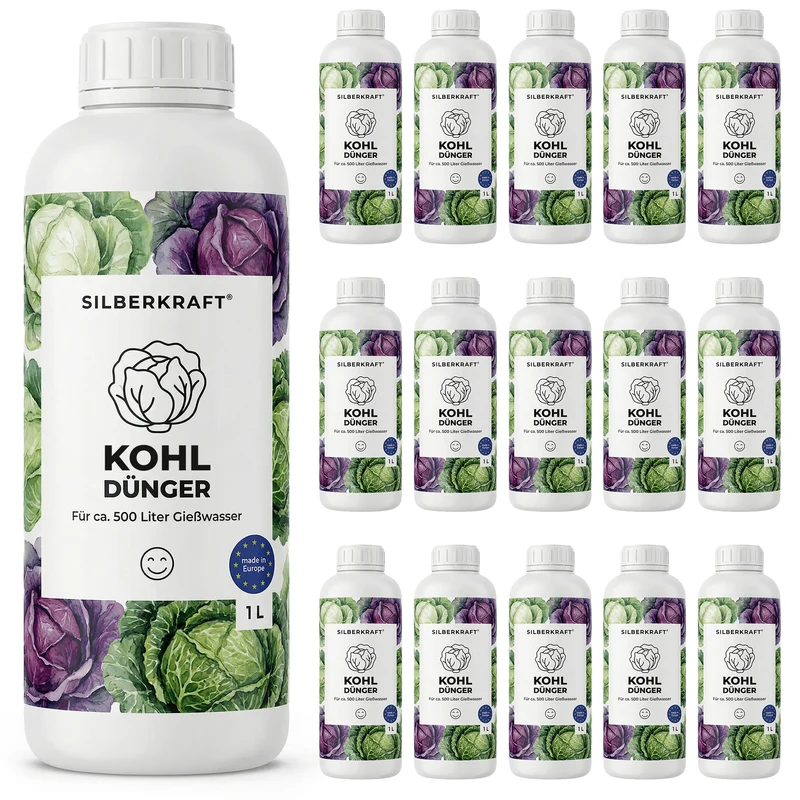 Kohl-Dünger - Mineralischer NPK Flüssigdünger 3-5-7 mit Stickstoff - Dünger für Kohl